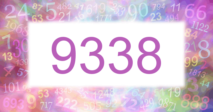 Dreams about number 9338