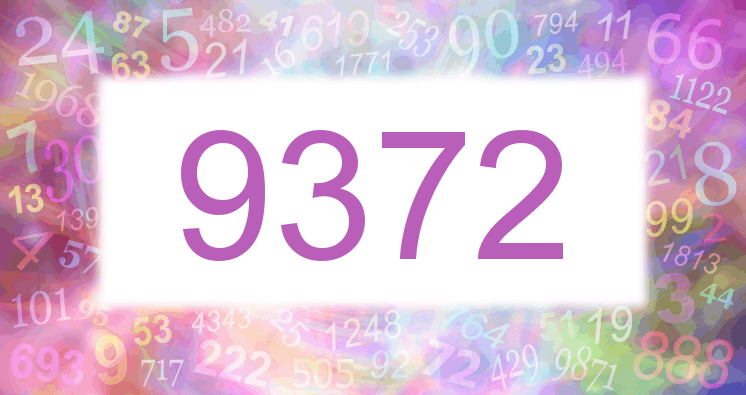 Dreams about number 9372