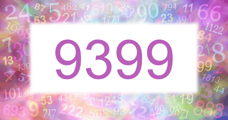 Dreams about number 9399