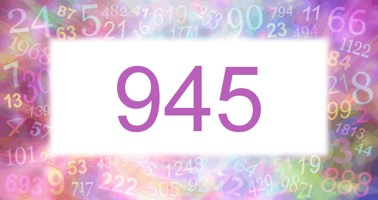 Dreams about number 945