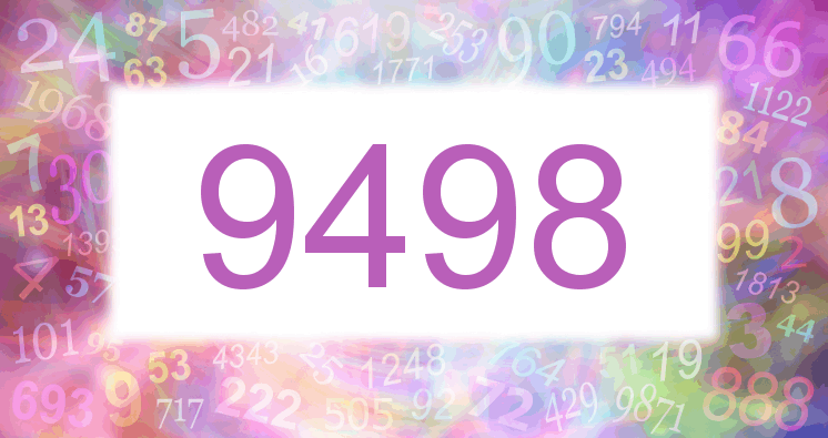 Dreams about number 9498
