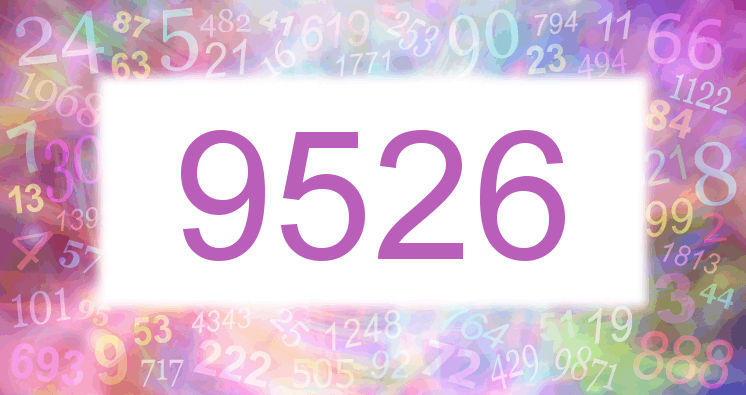Dreams with a number 9526 pink image
