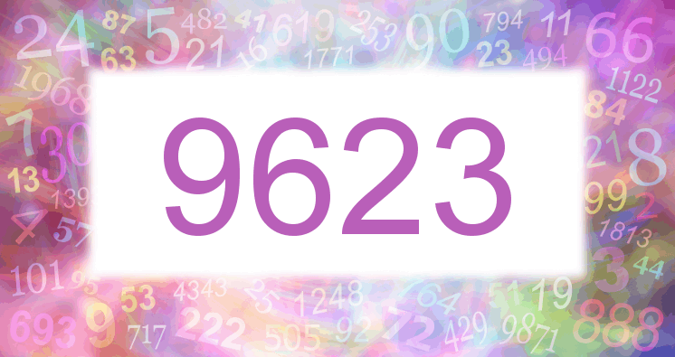 Dreams about number 9623