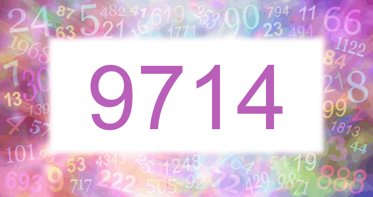 Dreams about number 9714