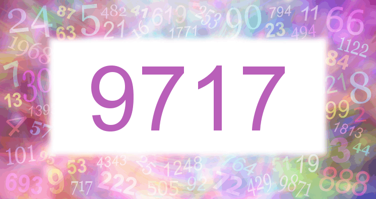 Dreams about number 9717