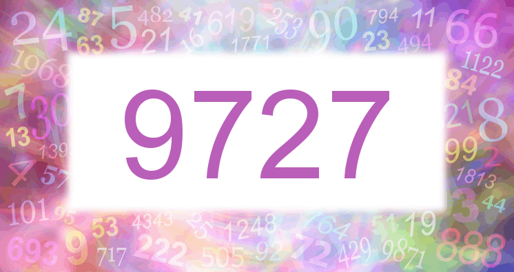 Dreams about number 9727