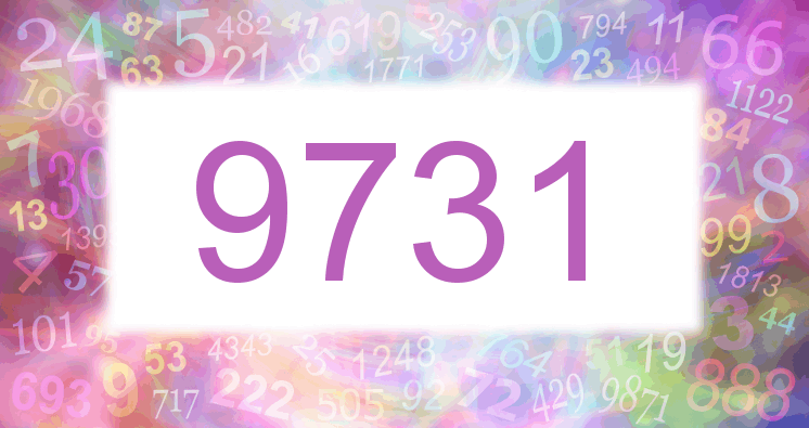 Dreams about number 9731