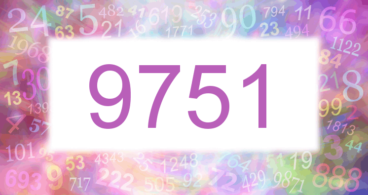 Dreams about number 9751