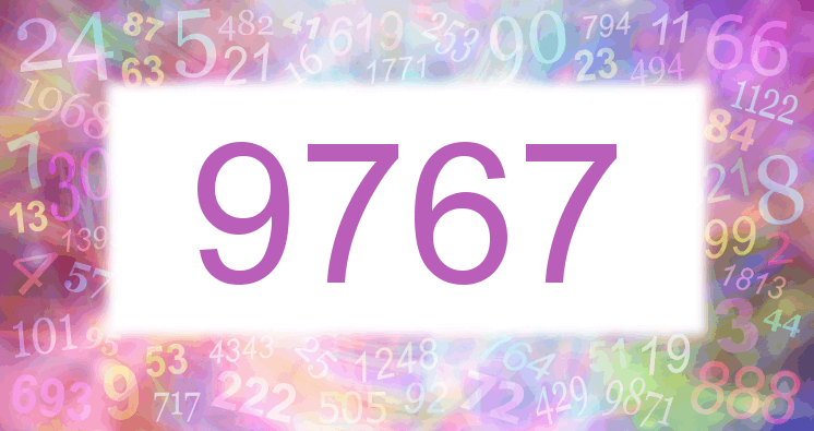 Dreams about number 9767