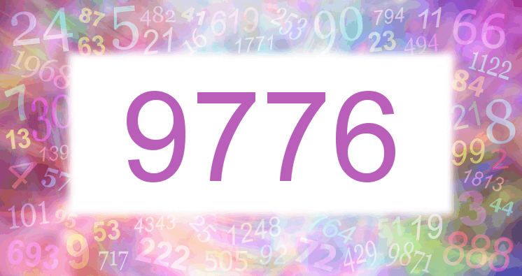 Dreams about number 9776