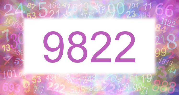 Dreams about number 9822