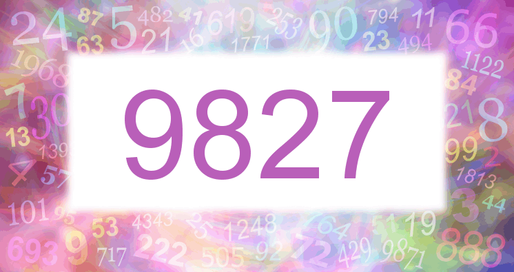 Dreams about number 9827