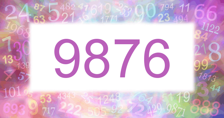Dreams about number 9876