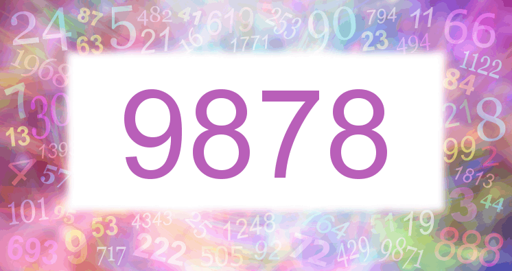 Dreams about number 9878