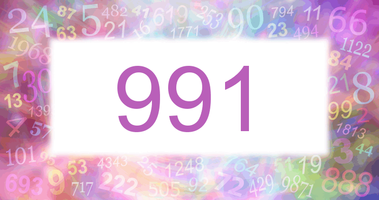 Dreams about number 991