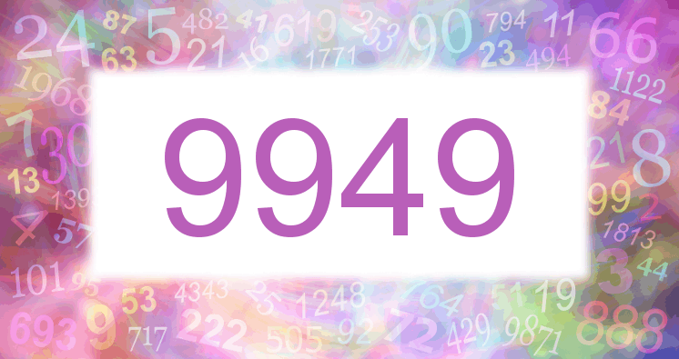 Dreams about number 9949
